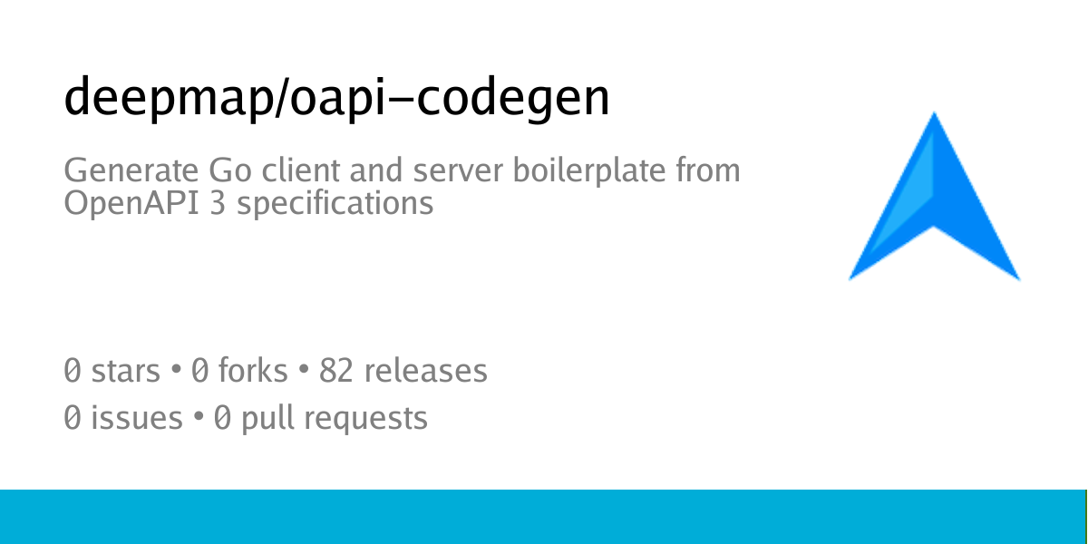 deepmap/oapi-codegen: Generate Go client and server boilerplate from ...