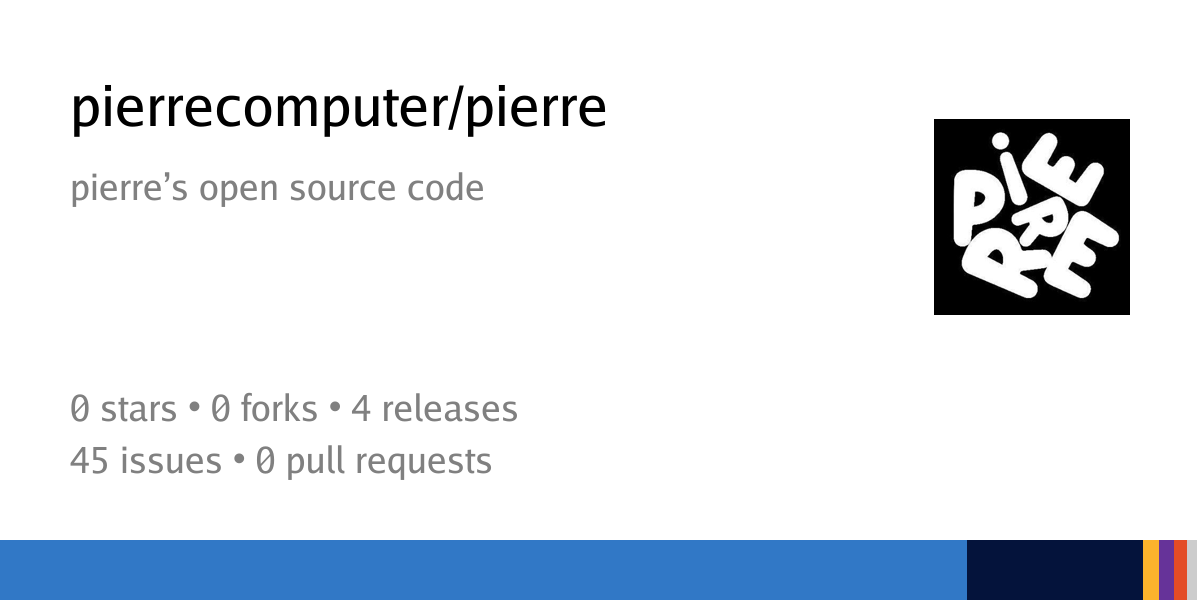 pierrecomputer/pierre: pierre’s open source code - upd.dev